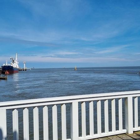 Fewo-Elbsicht-405 Cuxhaven Exterior foto